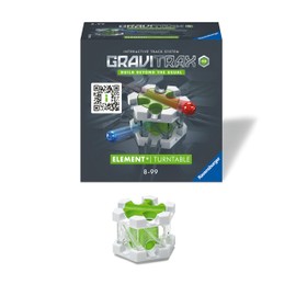 Ravensburger - GraviTrax Pro Element Turntable: Ordina le biglie, Accessorio pista biglie 10 pezzi, Gioco STEM 8+ anni e adulti, Non giocabile da solo, Compatibile con tutti i GraviTrax