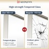 Keonjinn 22 x 30 Brushed Nickel Bathroom Mirrors for Over