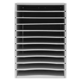 AngelcityCC 11 Slots Mail Sorter Organizer, Student Mailbox for Classroom, Desktop Bill Paper Literature Organizer for Office Home School