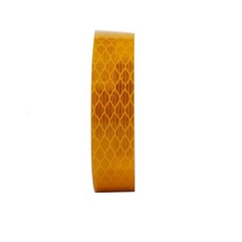 20mm Yellow Reflective Tape 2.5M High-Brightness Reflective Sheet Bicycle Motorcycle Nighttime / 20mm 황색 반사테이프 2.5M 고휘도반사시트 자전거 오토바이 야간