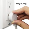 FIRMERST 1875W Flat Plug Extension Cord 3 Feet 14 AWG