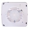 Xpelair VX100T Square Extractor Fan with Timer for Bathroom WC