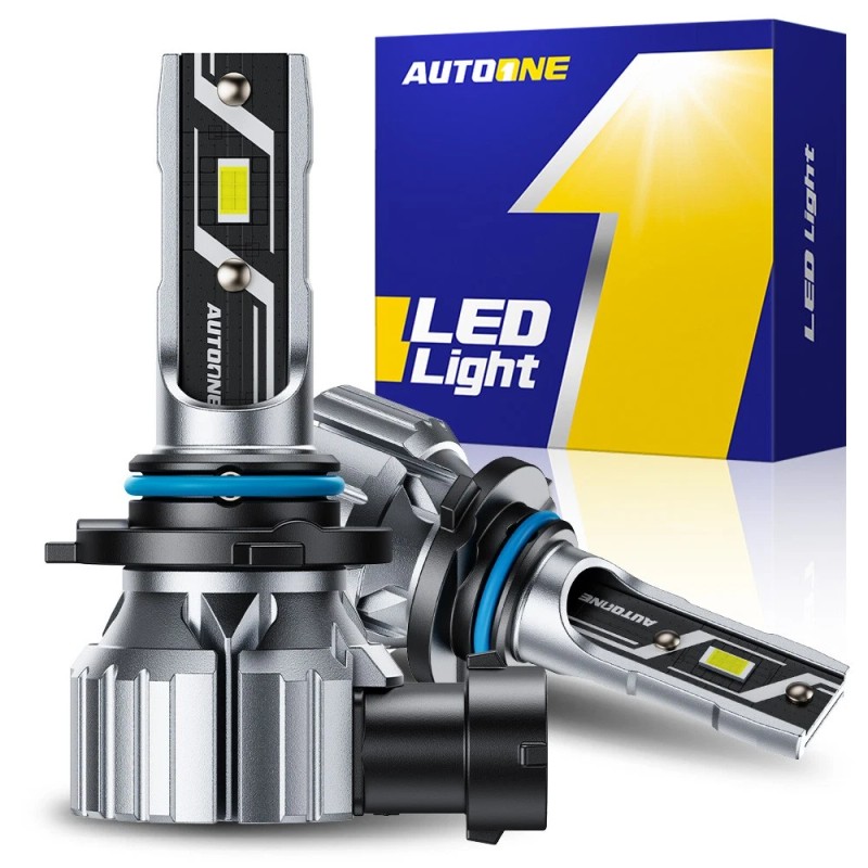 AUTOONE 9005 HB3 LED Headlight Super Bright High/Low Beam Bulbs