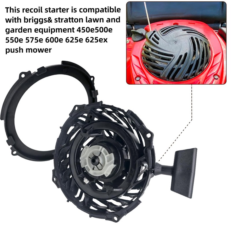 deawater Pull Recoil Starter for Briggs & Stratton 593961 590588