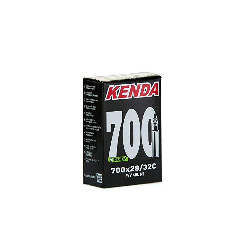 KENDA Unisex Adult Bicycle Cameras 70028/32C F/V Presta 40 mm,