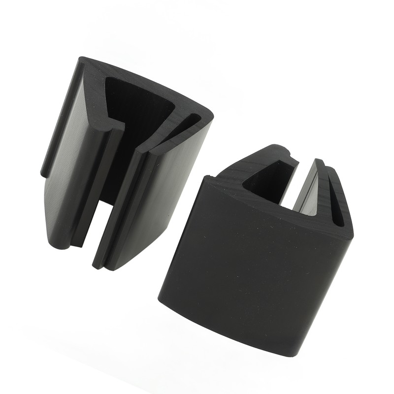 2pcs Golf Cart Fixing Clip Rubber Cart Front Windshield Clip