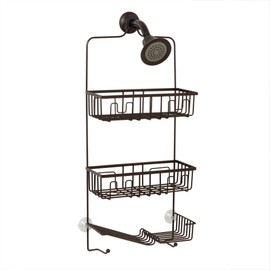 Zenna Home Over-the-Showerhead Caddy, Oil Rubbed Bronze