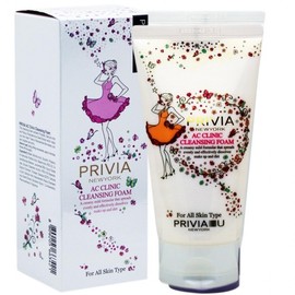 Privia AC Clinic Cleansing Foam 150ml 10ea