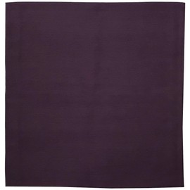 Tea Ceremony Fukusa Eat Cloth for Practice Polyester Material [Purple] Approx. 10.8 x 11.0 inches (27.5 x 28 cm)