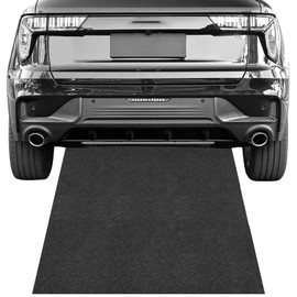 Rainmae Clean Max Oil Collection Mat, Robust Protective Mat, 91 x 182 cm, Versatile Garage Protector, Durable Suction Mat, Oil Binding Mat, Black