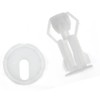 Micro Trader 2pcs Toilet Top Cover Lid Seat Fixings WC