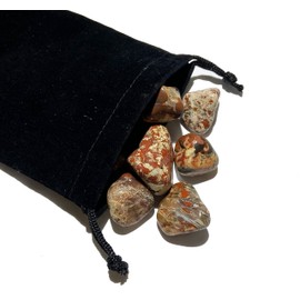 Zentron Crystal Collection Tumbled Brecciated Jasper - 1/2 Pound