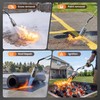 Propane Torch Weed Burner, 1,800,000 BTU,14FT Safety Hose, 2-in-1 Two