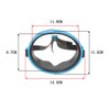 Single Lens Diving Mask Goggles Underwater Waterproof Snorkeling Mask Swimming