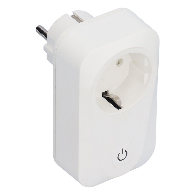 WiFi Smart Socket ABS Smart Plug with Timer and Voltameter