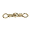 Fish Net Brass Barrel Swivels, Size 1/0