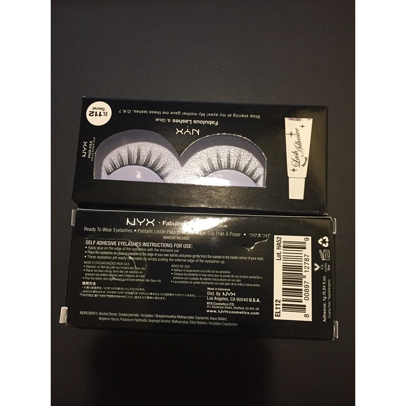 NYX Cosmetics Fabulous Eyelashes - Type El112