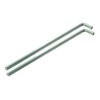 Faithfull FAIPROEXTB9 230mm 9-inch External Building Profile Bolts (2 Pieces)