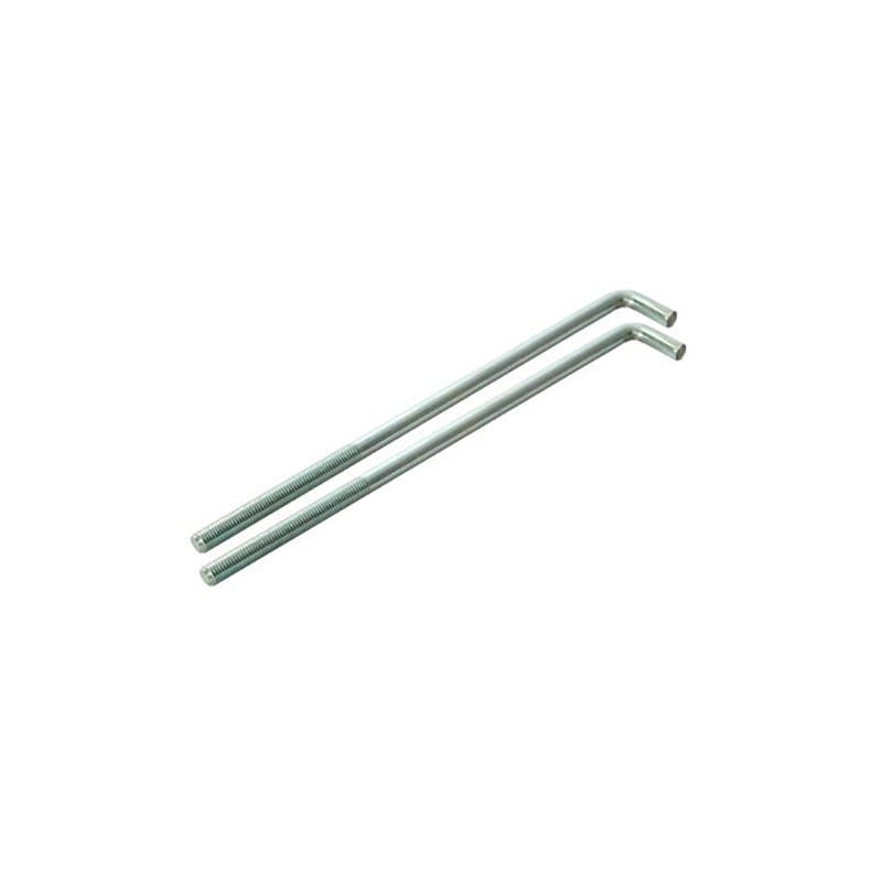 Faithfull FAIPROEXTB9 230mm 9-inch External Building Profile Bolts (2 Pieces)