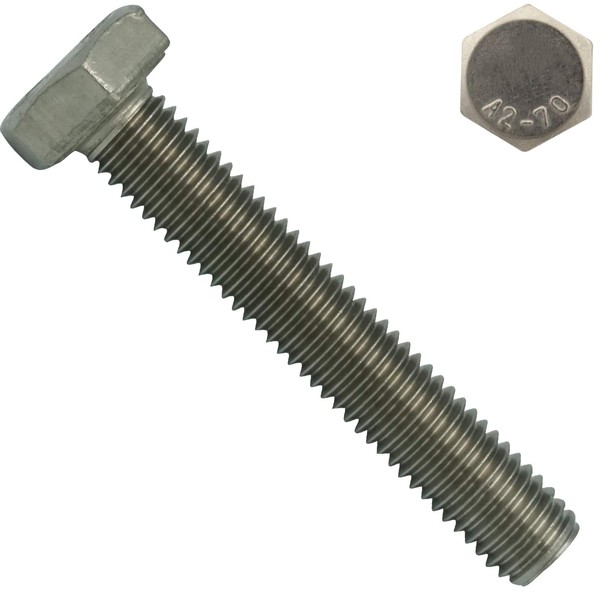 Hexagon Screws - M8 x 170 mm - Pack of