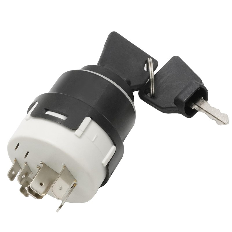 Hoypeyfiy 14603/603 12/24 Volt Universal Ignition Lock, Replacement for Deutz