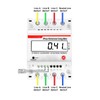 DIN Rail 3 Phase 4 Wire Energy Meter Multifunctional LCD