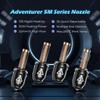 FLASHFORGE Adventurer 5M Nozzle, 0.6mm Hardened, 280℃ High Flow 32mm³/s