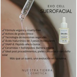 Suero Facial Exo Cell Con Exosomas, Pdrn Celulas Madre 30 Ml Todo Tipo De Piel Danoche                                                                