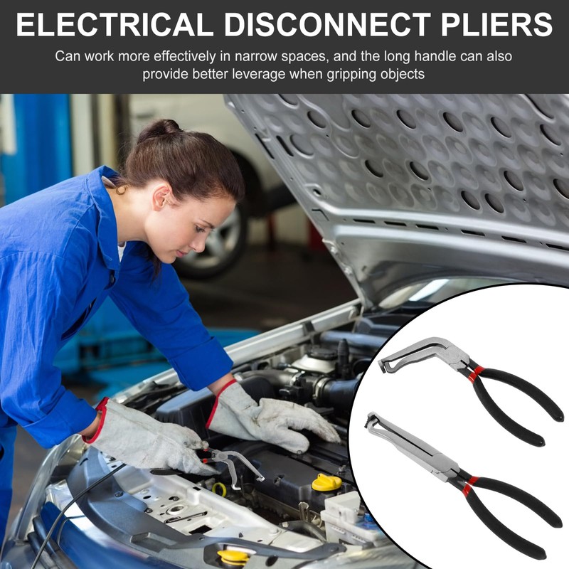 Electrical Disconnect Pliers Carbon Steel Electrical Connector Pliers Automotive Electrical