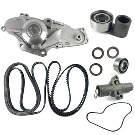 Timing Belt Kit with Water Pump - Fits for Honda Accord/for Odyssey/for Pilot/for Ridgeline V6 for Acura MDX/RL/TL V6
