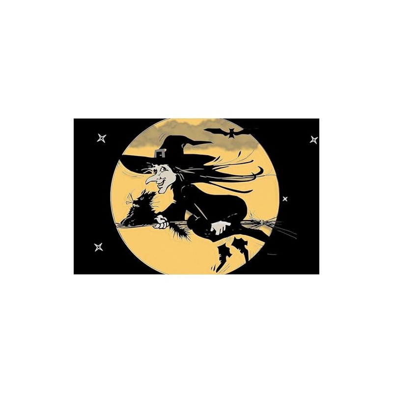 CafePress Wicked Witch Sticker Rectangle Bumper Sticker Car Decal
