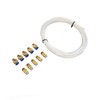 PTFE Hose Kit for 3D Printer, Includes 2M PTFE Hose,