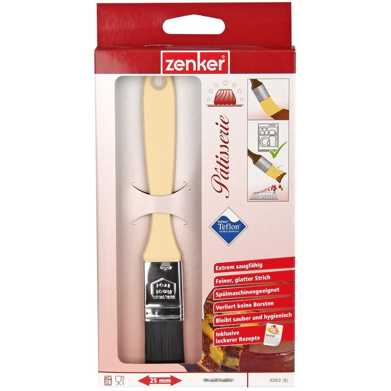 Fackelmann 42912 Pastry Brush Anti-Stick Bristles 25 mm