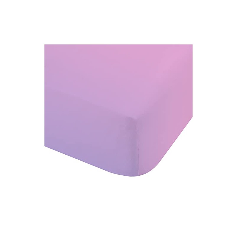 Catherine Lansfield Kids Ombre Rainbow Clouds Double Fitted Sheet Pastel