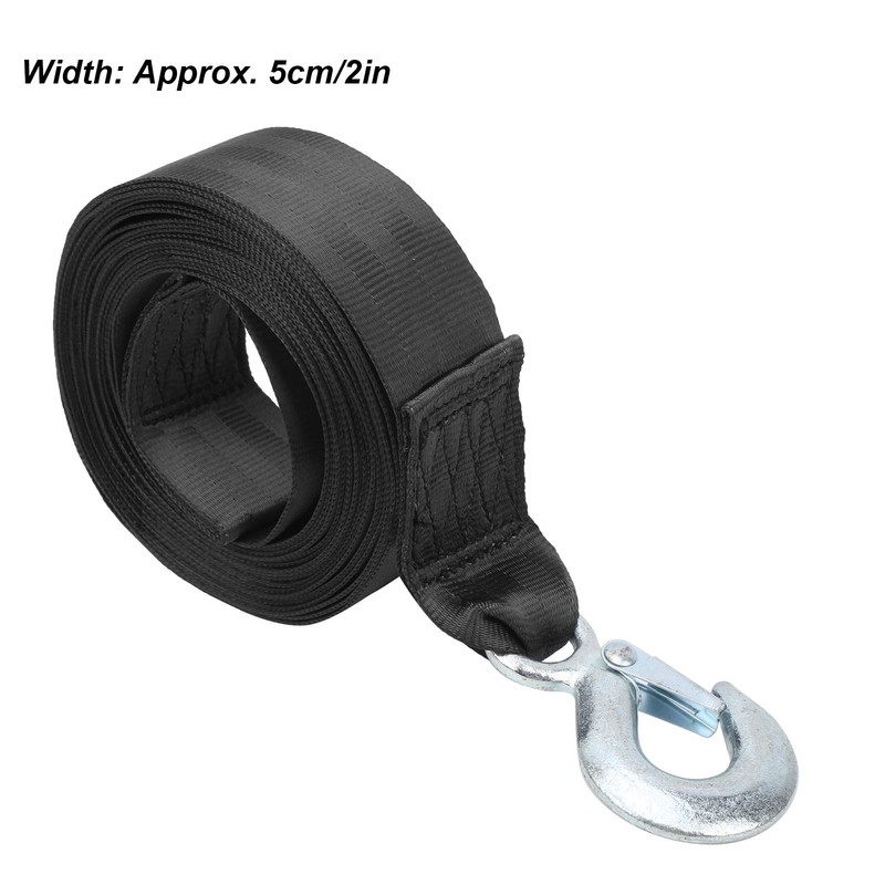 Heavy Duty 6M Marine Winch Strap, Boat Winch Strap with