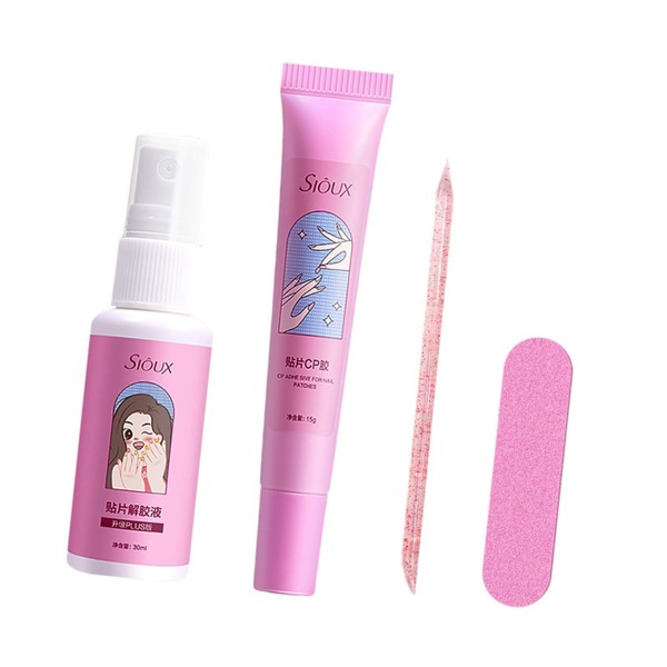 predolo Nail Glue Remover Kit Super Strong, Easy Application, Fast