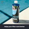 Pool Clarifier Liquid for Fast Acting Cloudy Water Treatment, Swimming