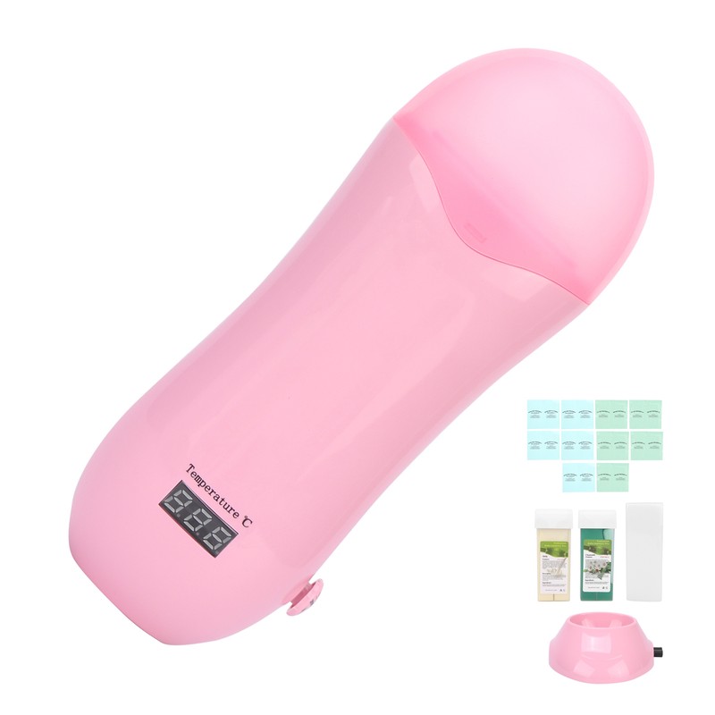 Hair Removal Waxing Roller Kit Milk Wax Aloe Vera Wax