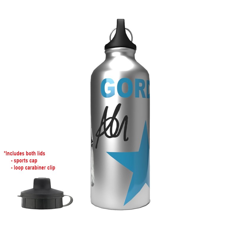Partisan Newcastle Bottle Gordon 2-Lid Aluminium 600ml Silver