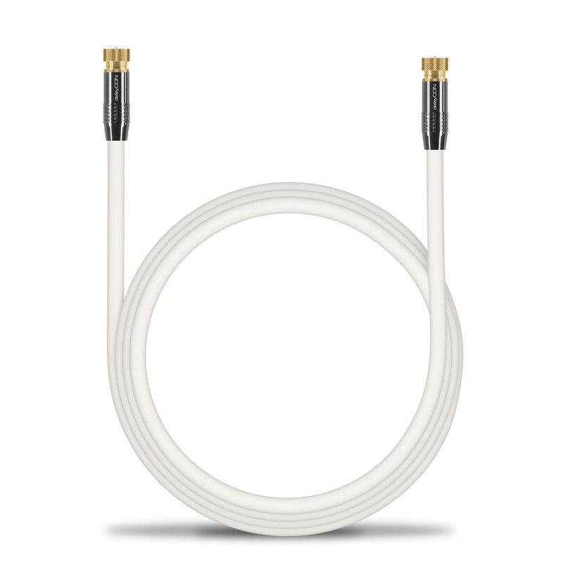 deleyCON SAT Antenna Cable 7.5m (24.61 ft.) Coaxial Satellite Cable