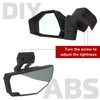 MoGerTor Side Mirrors for 2024 Polaris RZR XP 1000, Adjustable