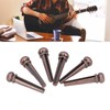 6PCS Guitar Bridge Pin Copper Acoustic Guitar Bridge Pins Peg