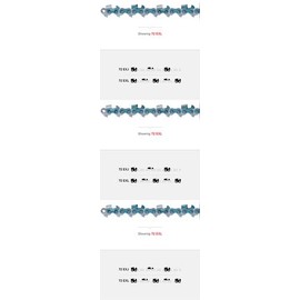 Oregon 3 PK 72EXL068G PowerCut 18" 3/8" .050" 68DL Full Chisel Saw Chain