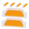 iplusmile 6pcs Reflective Driveway Markers Rectangular Road Traffic Reflectors High