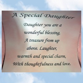 A Special Daughter Crystal Bear In A Box - Hand-Sculpted - 22KT Gold