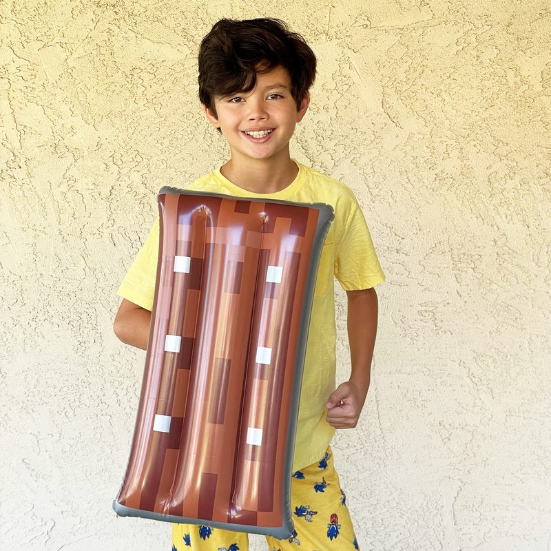 Inflatable Diamond Shields - Mine Pixel Craft - Birthday Party