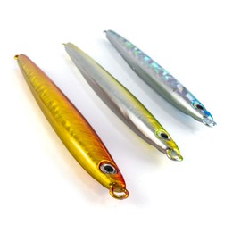 Orurdo qb100162b31n0 Cylindrical Rod Shaped Metal Jig (Slow Jig) 4.2 oz (120 g) 3 Color Set A