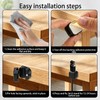 Magnetic Cable Clips 80 Pack Cord Organizer Holder - Adjustable