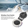 2Pcs Windlass Foot Up Down Switch Rustproof Sturdy Safety Protection