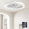 DIAMONDFORGE Ceiling Fans with Lights and Remote Fandelier - 20"